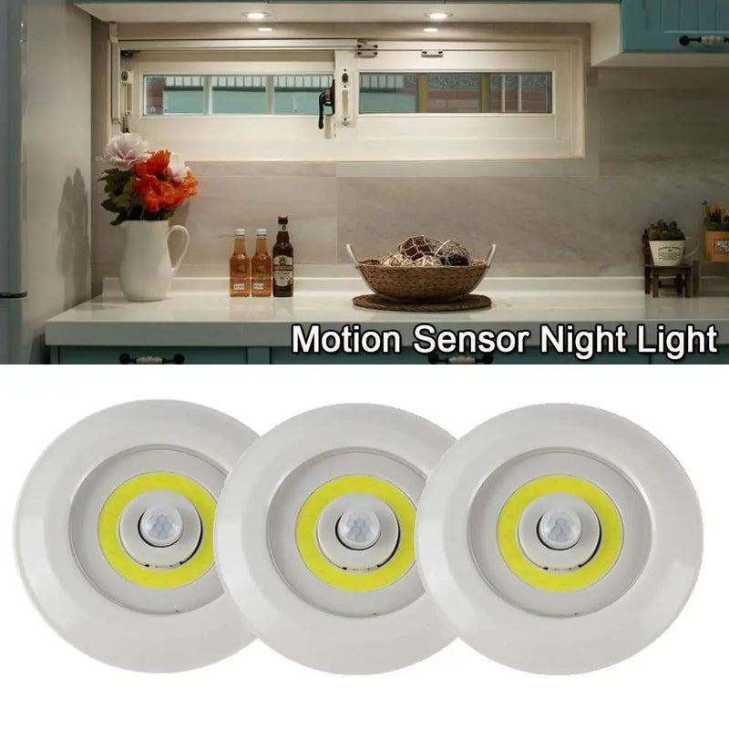 Lâmpada noturna led operada por bateria, lâmpada sensorizada, sensor de movimento, luz para armário, sem fio, sob as luzes do armário, para escadas, parede, quarto, iluminação