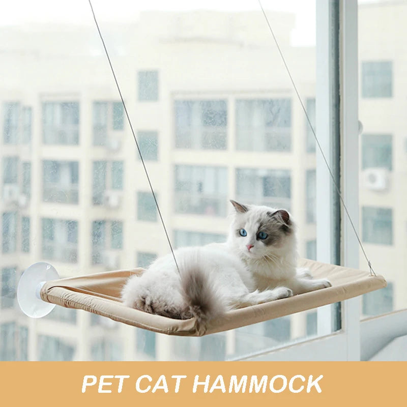 Rede aérea para gatos, para animais de estimação, suspensa, cama para gatos, casa, gatinho, quadro de escalada, janela ensolarada, assento, rolamento, 20kg, acessórios para animais de estimação