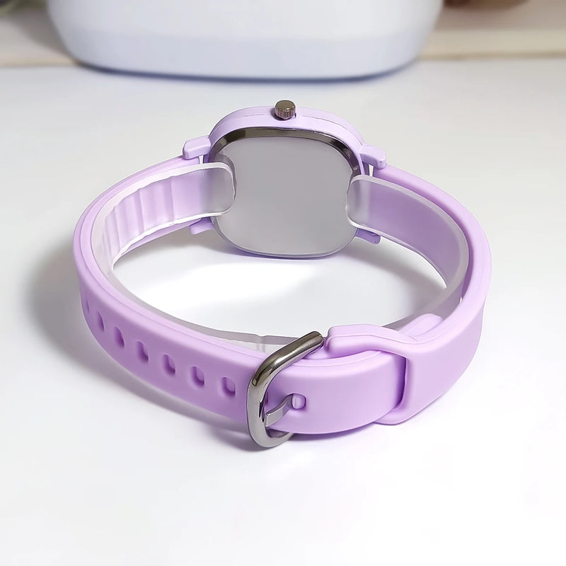 Mega promoção relógio feminino quartzo de silicone, relógio com pulseiras de diversas cores, melhor presente feminino do mundo princesas, escolha seu relógio e seja feliz.